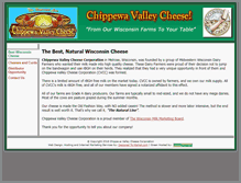 Tablet Screenshot of chippewavalleycheese.net